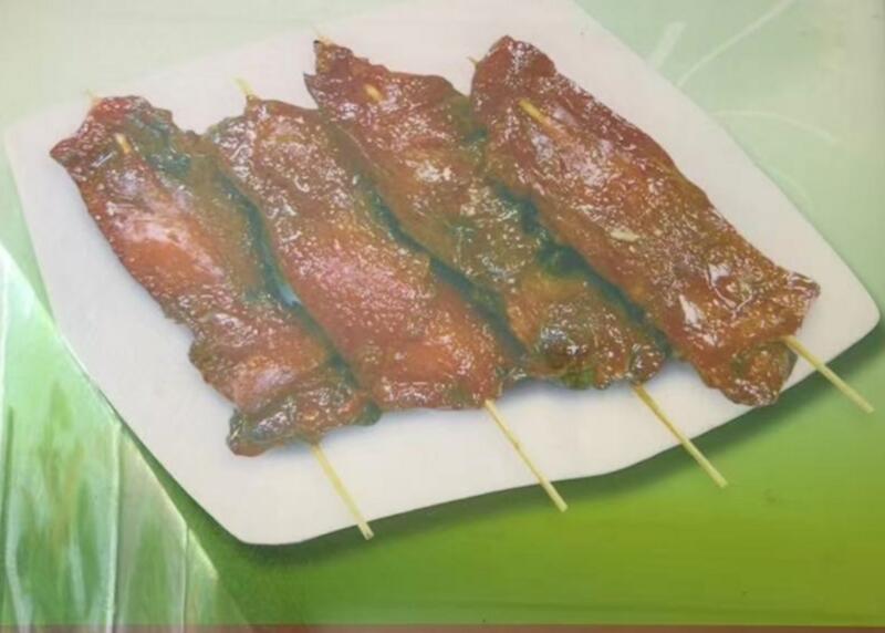 7. Barbecued Chicken Stick(4)